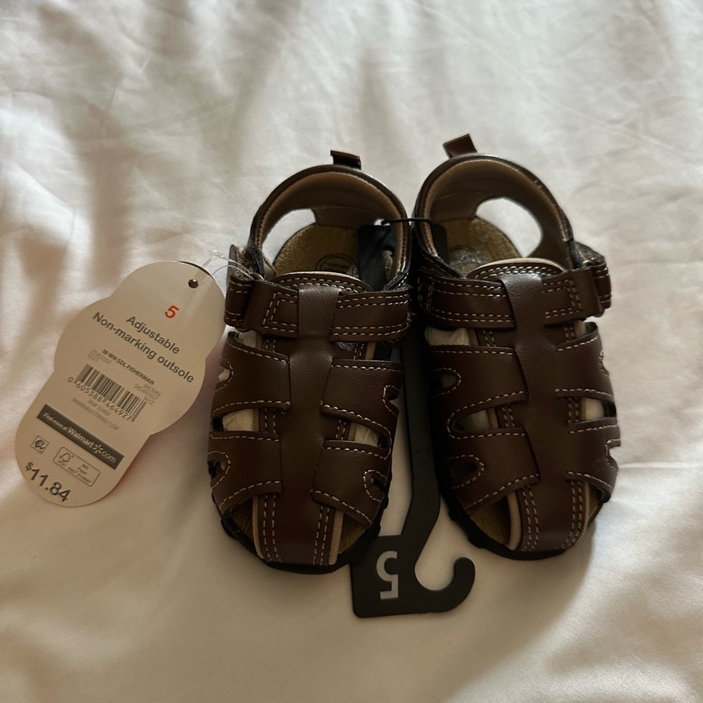 Brown Kids Sandals